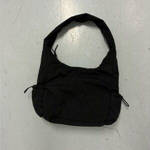 Fluffy Black Quilted Shoulder Bag Extremely Unique